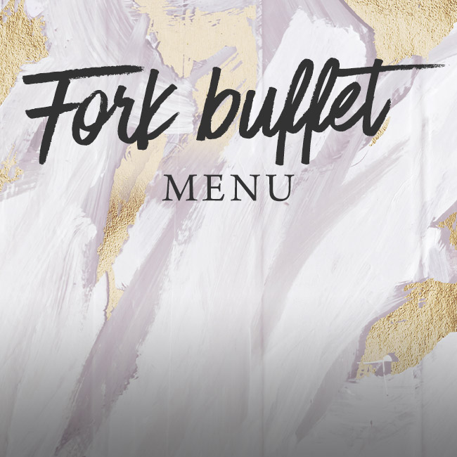 Fork buffet menu at The Caversham Rose